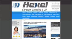 Desktop Screenshot of hexel-caravan.de